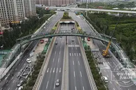 特别报道丨2020年长春市这些大工程上了“热搜”——人行过街天桥“扎堆”出现 真正成了城市一景图片