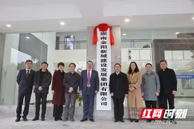 里程碑！湖南金阳新城建设发展集团有限公司揭牌图片