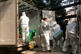 蒙古国捐赠的羊肉到达武大中南医院，将分给一线医务人员