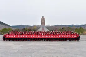 中建八一济南公司开展2020届新员工入职百日纪念活动图片