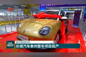 长城汽车泰州整车项目投产，总投资达80亿元，助力高质量发展视频封面