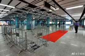 广州 地铁区庄站站厅进行升级改造图片