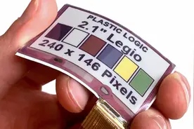 全球首款柔性全彩电子纸发布 将应用于可穿戴式设备图片