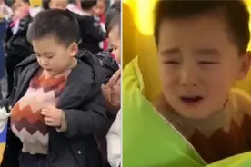 幼儿园男孩体验孕妇生活：小心翼翼保护 不慎“流产”崩溃大哭视频封面