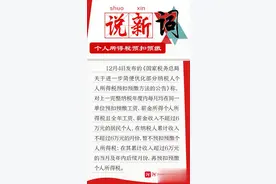 说新词｜个人所得税预扣预缴有变化？带你了解个税计算那些事儿图片