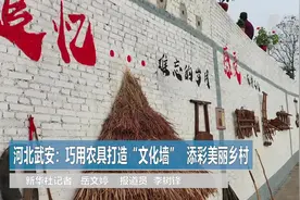 河北武安：巧用农具打造“文化墙” 添彩美丽乡村视频封面