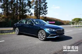 试驾奔驰E350L 4MATIC：绩优生的正常发挥图片
