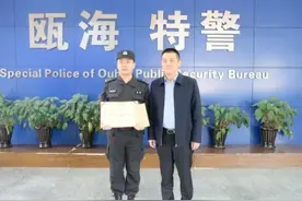 荣获一等功的辅警，他的警察梦还在继续……图片