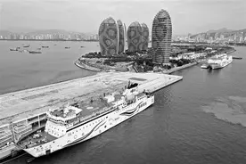 西沙游轮航线复航图片