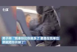 “我身份比你高多了”，男子高铁换座遭拒语出惊人图片