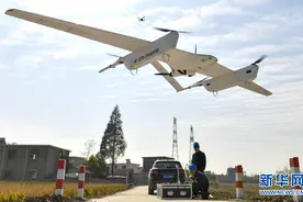 安徽铜陵：固定翼无人机助力电力巡检图片