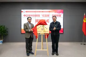 中以常州创新园“红蓝星”党建品牌正式发布图片