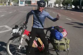 268天骑行29576公里！四川青神小伙自行车环游中国图片