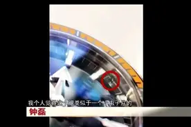 小伙花了近五万买了块名表，里面竟然有异物？图片