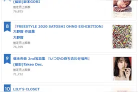 2020年日本写真集销量排行TOP10图片