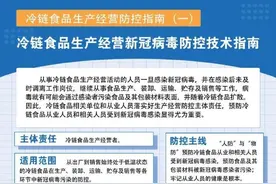 频繁“中招”，“冷链”防控该怎么做？6张海报告诉你图片