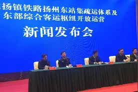 视频｜连淮扬镇铁路即将通车，扬州段和扬州东部客运枢纽同时实现“3个最”图片