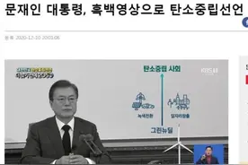 韩国总统文在寅演讲，电视直播为何是黑白画面？图片