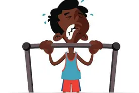 引体向上体测：超1/3大学生一个都做不了图片