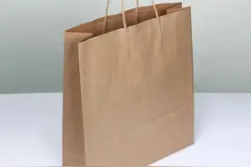 什么是智慧？妈妈说：去看牛皮纸袋粘提手...图片