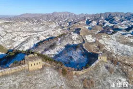 河北迁西：雪后长城图片