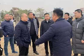 旌阳区区长谢斌调研交通重点项目征地拆迁工作图片