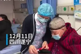 四川遂宁一女护士亮出光头 和化疗病人比赛长头发图片