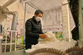 “弹棉花”，一种正在消失的老行当图片