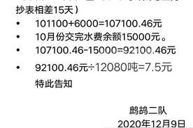 3元/吨飙至7.5元/吨，柳州这地方水费“飘了”，居民们求解释图片