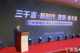 湖北电信发布“三千兆”按下新基建“快进键”图片