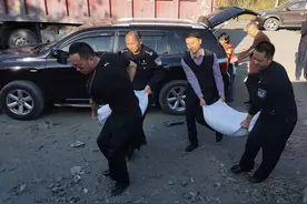100多只流浪狗饿肚子 民警组成志愿者队伍送去爱心粮图片
