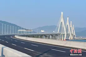 珠海洪鹤大桥等四大交通项目同时通车图片