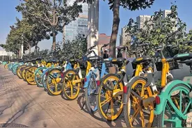 共享单车迎调整 再见小橙，你好小黄图片