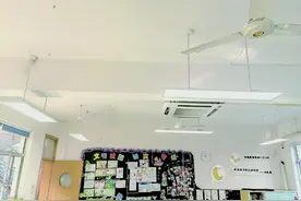 改造70个校区 杭州下城区中小学教室护眼照明灯全覆盖图片