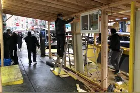 华媒：美国纽约再禁堂食 中餐馆寒冬谋生难图片