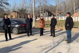单县政府副县长桑娜就单县冬季林业生产工作进行现场调研图片