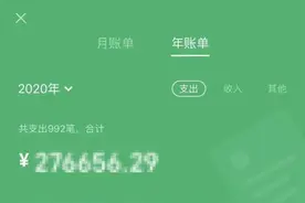 虐心！2020微信年度账单来了丨凡学大师发言：支出还是没破200万图片