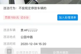 贵阳一市民停车8秒被判违停？交警的解释来了图片