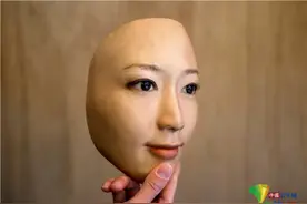 形神逼真！日本男子用3D打印人脸面具图片