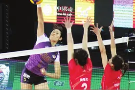 天津女排1：3不敌江苏图片