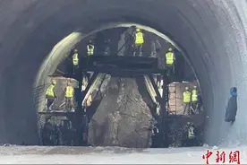 北京在建最长三车道公路隧道开始施工 预计2023年贯通图片