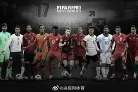 国际足联年度最佳阵容出炉，莱万梅西C罗领衔图片