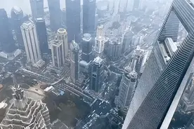 上海又下雪了？六百多米高空飘起雪花，但等落地可能都已成水图片
