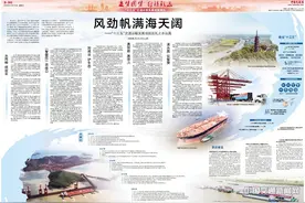 「“十三五”交通运输发展成就巡礼水运篇」风劲帆满海天阔图片