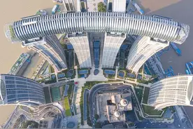 建筑体安有保险丝 重庆来福士是怎么建起来的？图片