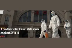 美媒：中国的国家力量击垮了病毒图片