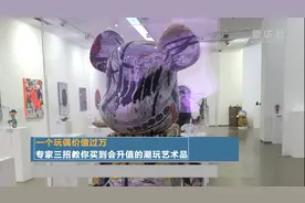 一个玩偶价值过万元 专家三招教你买到会升值的潮玩艺术品视频封面