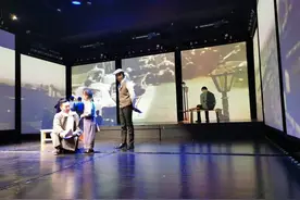 听青少年讲四史故事 大型多媒体沉浸式红色主题朗诵剧《童声嘹亮》今晚上演图片