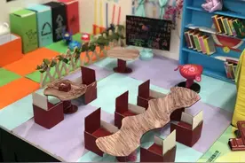 有休闲区，还有机器人助教！杭州这所小学把学生设计的“梦想教室”搬进校园图片