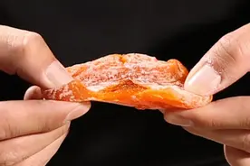 正宗卢氏县农家手工柿饼来了图片